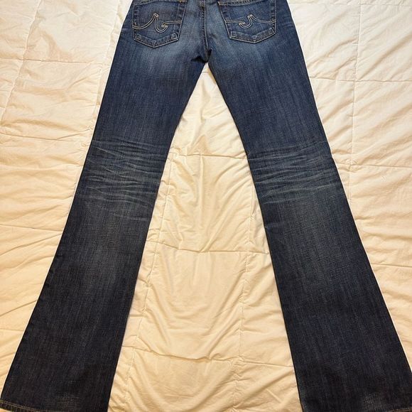 AG Anriano Goldschmied NWT womens Jeans Angel bootcut Dark wash size 26R - Picture 14 of 15